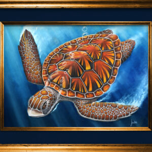 animals-sea-green-turtle-pastel-drawing-peter-jantke-art-900