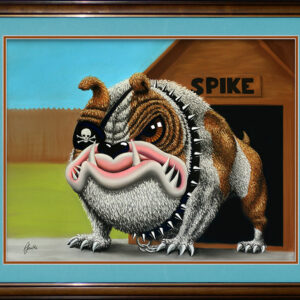 kids-art-bulldog-spike-pastel-drawing-peter-jantke-art-900