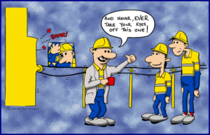 Cartoons - Safe Operations and Practices For WHS - Mining Industry Workshop Manuals