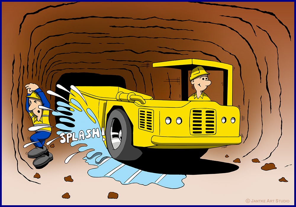 Cartoons - Driving Procedures and Practices For WHS - Mining Industry Workshop Manuals