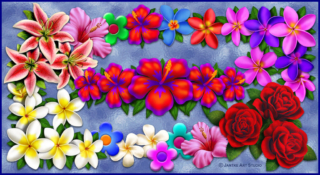 Products - Floral and Flower Artworks - Product Artworks and Product Identity