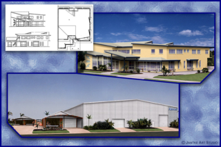 Real Estate - Rendered Commercial Building Designs - Sales and Promotion