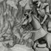 knight-on-horseback-sample-medieval-battle-armour-horse-my-first-pencil-illustration-peter-jantke-art-studio