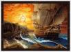 PRC009-print-jas-fantasy-art-wind-song-mermaid-galleon-sea-legend-jantke-art-print