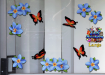 ST00041BL-3-glass-flowers-frangipani-plumeria-butterflies-blue-JAS-Stickers