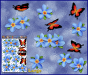 ST00041BL-3-open-jas-flowers-frangipani-plumeria-butterflies-blue-JAS-Stickers