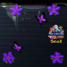 ST00041PL-1-car-flowers-frangipani-plumeria-butterflies-purple-JAS-Stickers