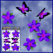 ST041PL-1-open-jas-flowers-frangipani-plumeria-butterflies-purple-JAS-Stickers