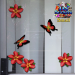 ST00041RD-1-glass-flowers-frangipani-plumeria-butterflies-red-JAS-Stickers