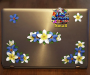 ST00045BL-3-laptop-flowers-frangipani-plumeria-corners-blue-JAS-Stickers