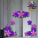 ST00045PP-3-glass-flowers-frangipani-plumeria-corners-pink-purple-JAS-Stickers