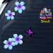 ST024BL-1-car-jas-frangipani-plumeria-flower-butterfly-pack-blue-JAS-Stickers