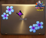 ST024BL-1-laptop-jas-frangipani-plumeria-flower-butterfly-pack-blue-JAS-Stickers