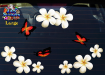 ST024WT-3-car-jas-frangipani-plumeria-flower-butterfly-pack-white-JAS-Stickers