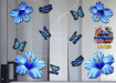 ST023BL-3-glass-jas-hibiscus-flowers-butterflies-blue-JAS-Stickers