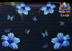 ST023BL-3-car-jas-hibiscus-flowers-butterflies-blue-JAS-Stickers