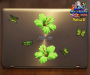 ST023GR-1-laptop-jas-hibiscus-flowers-butterflies-green-JAS-Stickers