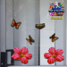 ST023RD-1-glass-jas-hibiscus-flowers-butterflies-red-JAS-Stickers