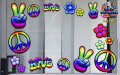 ST007-4-glass-jas-peace-hippy-symbols-pack-psychedelic-flower-power-JAS-Stickers