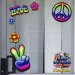 ST007-1-glass-jas-peace-hippy-symbols-pack-psychedelic-flower-power-JAS-Stickers