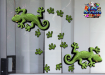 ST032GR-3-glass-jas-gecko-lizard-foot-prints-pack-twin-pack-green-JAS-Stickers