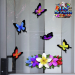 ST046MC-1-glass-white-frangipani-plumeria-flowers-centre-butterflies-coloured-JAS-Stickers