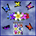 ST046MC-1-open-jas-frangipani-plumeria-flowers-centre-butterflies-coloured-JAS-Stickers