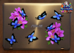 ST047PK-3-laptop-frangipani-plumeria-bunch-flowers-butterflies-pink-JAS-Stickers