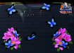 ST047PK-3-car-frangipani-plumeria-bunch-flowers-butterflies-pink-JAS-Stickers