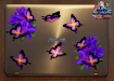ST047PL-3-laptop-frangipani-plumeria-bunch-flowers-butterflies-purple-JAS-Stickers