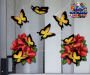 ST047RD-3-glass-frangipani-plumeria-bunch-flowers-butterflies-red-JAS-Stickers