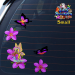ST062PK-1-car-jas-fairy-magic-frangipani-plumeria-butterfly-pink-JAS-Stickers