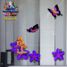 ST062PL-1-glass-jas-fairy-magic-frangipani-plumeria-butterfly-purple-JAS-Stickers