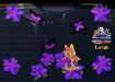 ST062PL-3-car-jas-fairy-magic-frangipani-plumeria-butterfly-purple-JAS-Stickers