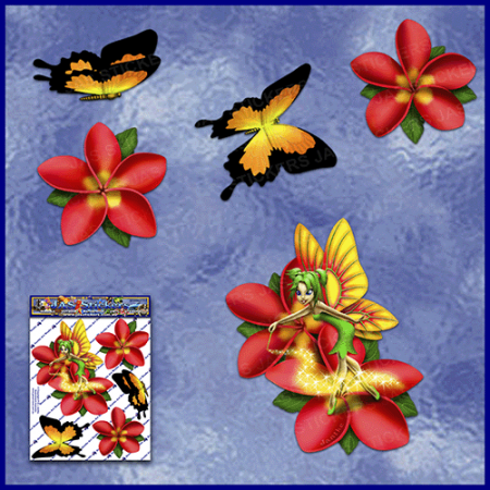ST062RD-1-open-jas-fairy-magic-frangipani-plumeria-butterfly-red-JAS-Stickers