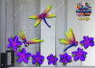 ST064PL-3-glass-jas-dragonfly-frangipani-plumeria-flower-pack-purple-JAS-Stickers