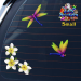 ST064WT-1-car-jas-dragonfly-frangipani-plumeria-flower-pack-white-JAS-Stickers