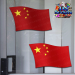 ST071CH-1-glass-jas-flag-twin-pack-china-chinese-national-symbol-JAS-Stickers