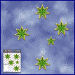 ST073GG-1-open-jas-southern-cross-stars-australian-national-symbol-green-gold-JAS-Stickers
