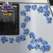 ST074BL-4-caravan-jas-frangipani-plumeria-flowers-d2-blue-JAS-Stickers