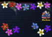 ST074MC-3-car-jas-frangipani-plumeria-flowers-d2-coloured-JAS-Stickers