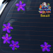 ST074PL-1-car-jas-frangipani-plumeria-flowers-d2-purple-JAS-Stickers