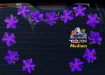 ST074PL-3-car-jas-frangipani-plumeria-flowers-d2-purple-JAS-Stickers