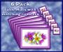 TM002PK-A3-jas-fan-6pk-frangipani-bouquet-plumeria-flower-table-mat-pink-jantke-art-studio
