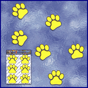 ST002YW-1-open-jas-animal-paw-prints-yellow-JAS-Stickers