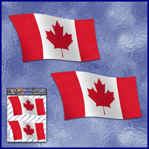 ST071CA-1-open-jas-flag-twin-pack-canada-canadian-national-symbol-JAS-Stickers